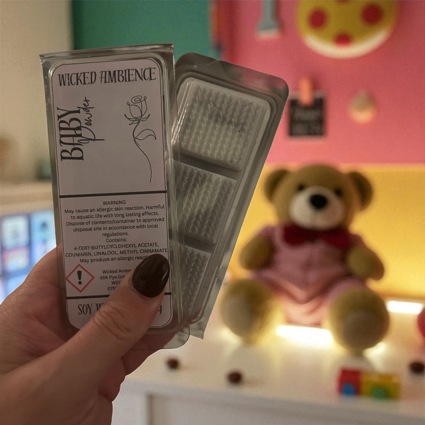 Baby Powder - 50g Snap Bar